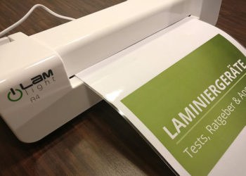Leitz iLAM light A4 Laminiergerät - Laminieren